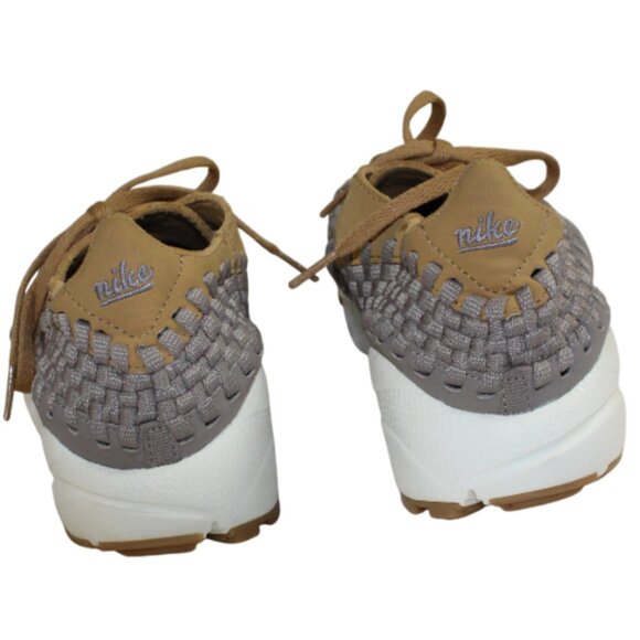 Nike Air Footscape Woven Gold Sepia Stone Chukka Sneaker Size 7.5 - Picture 9 of 12